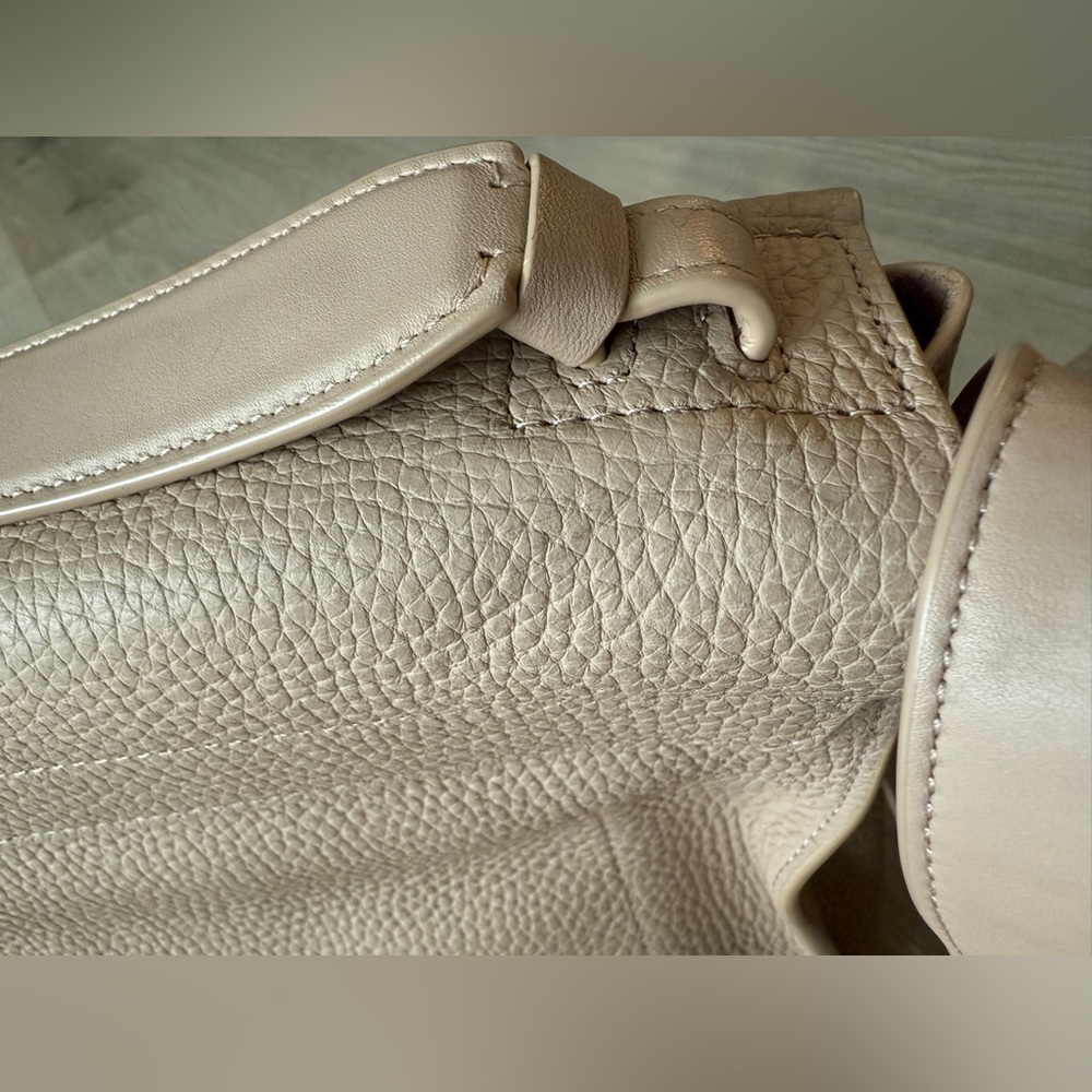 AllSaints Cami Leather Shoulder Bag - Natural - Picture 5 of 10